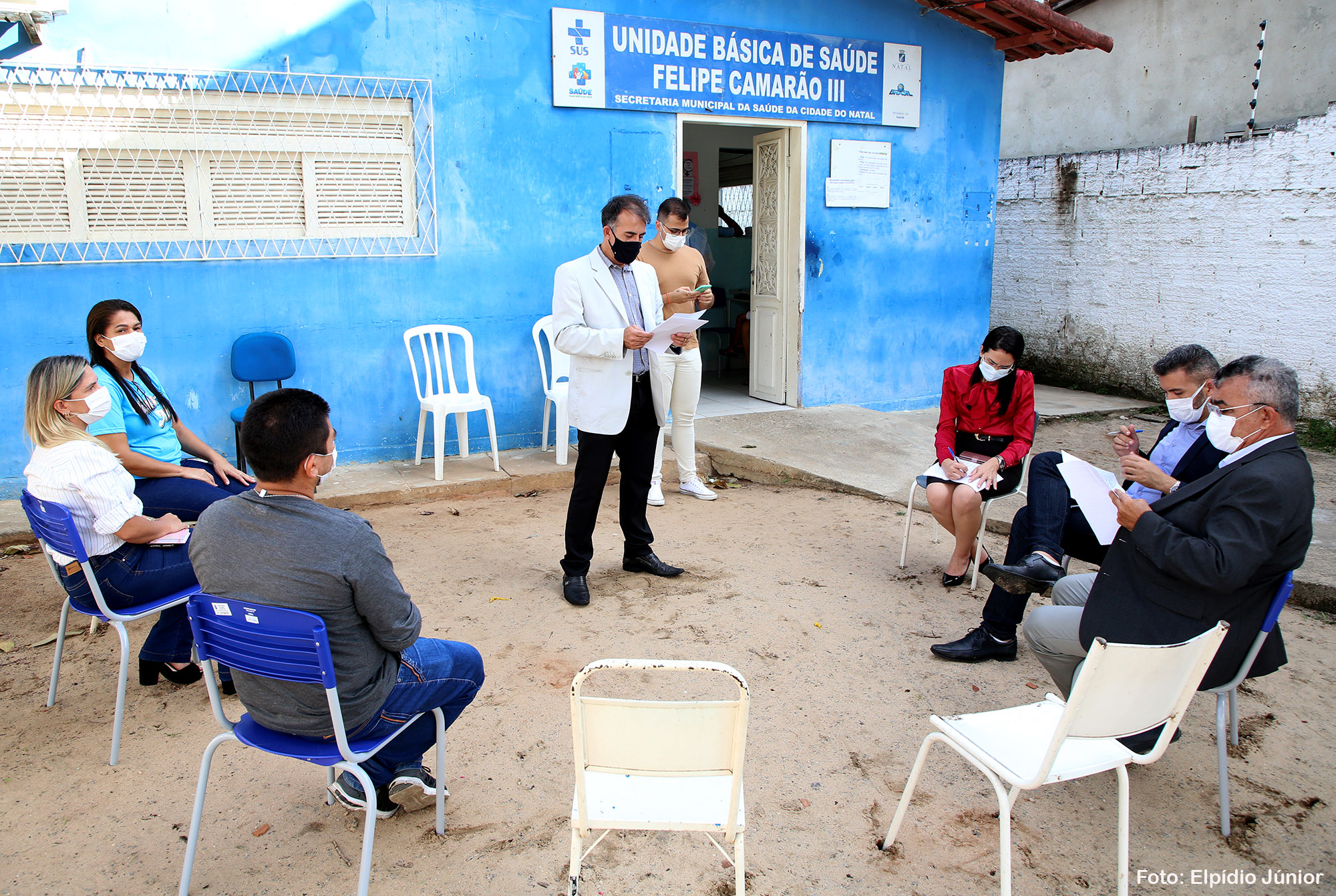 Vereadores de Natal visitam unidades de saúde de Felipe Camarão | Câmara  Municipal de Natal