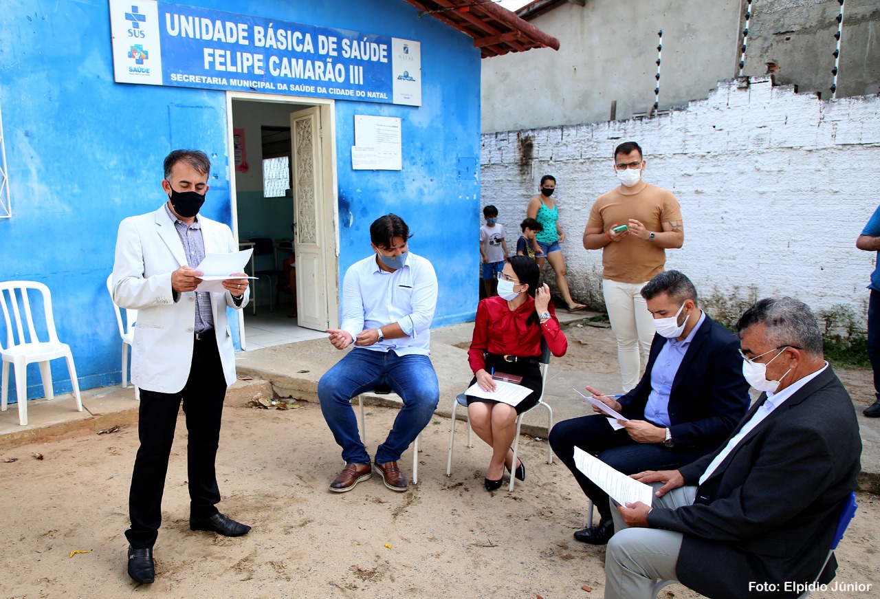 Vereadores de Natal visitam unidades de saúde de Felipe Camarão | Câmara  Municipal de Natal